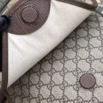 Gucci Neo Vintage GG Medium Messenger 598604 Dark Coffee