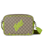 Gucci Medium Crossbody Bag With Print 839380 Green