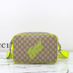 Gucci Medium Crossbody Bag With Print 839380 Green