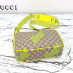 Gucci Medium Crossbody Bag With Print 839380 Green