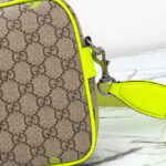 Gucci Medium Crossbody Bag With Print 839380 Green