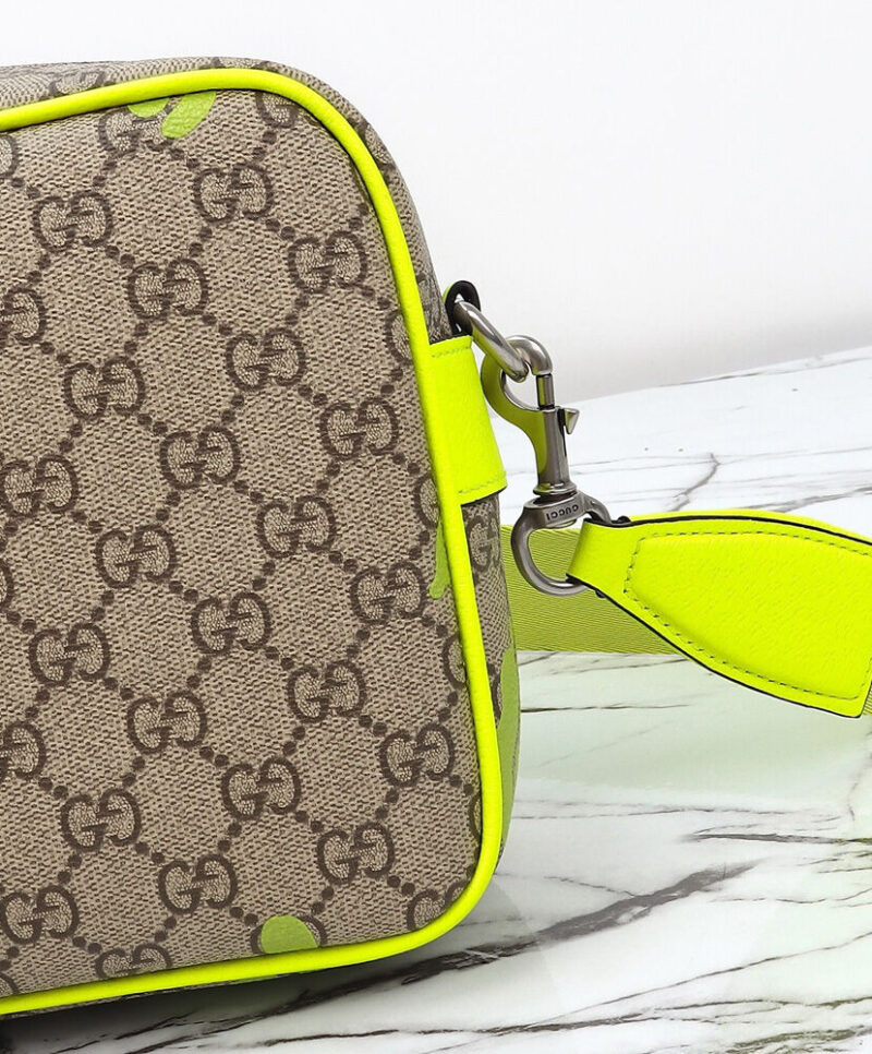 Gucci Medium Crossbody Bag With Print 839380 Green