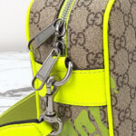 Gucci Medium Crossbody Bag With Print 839380 Green