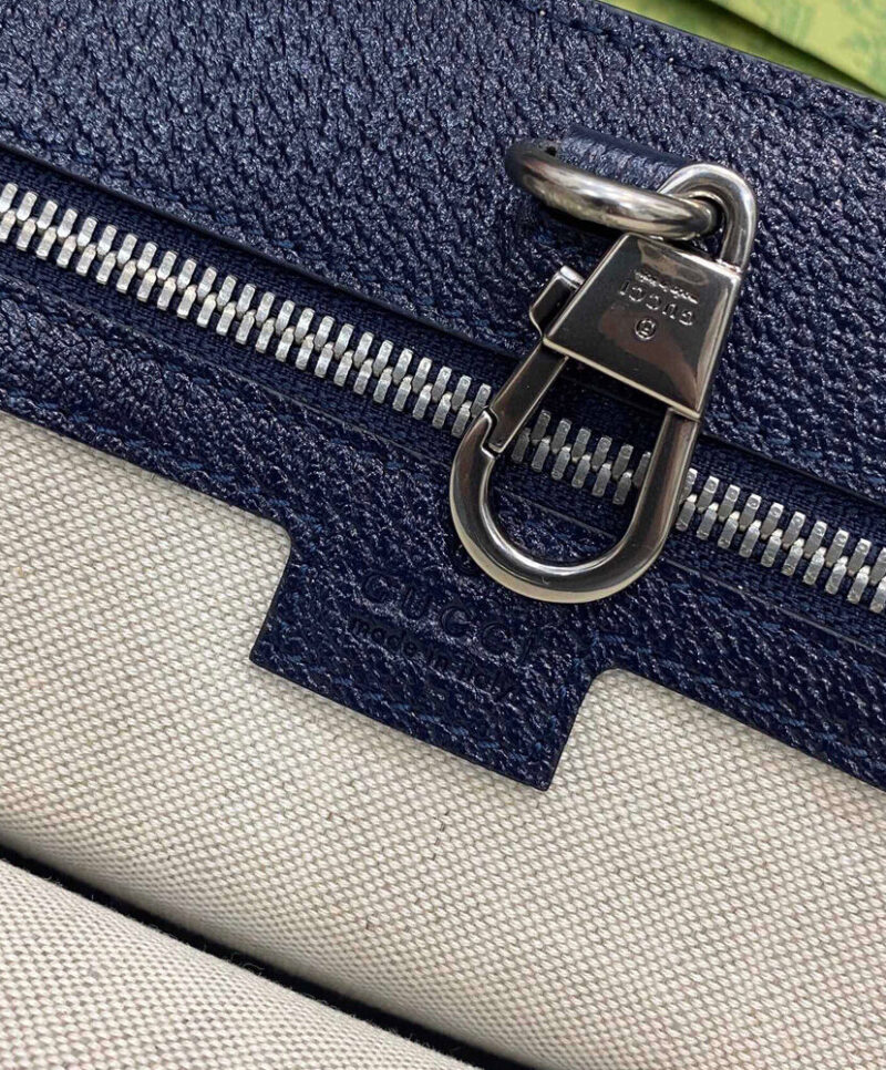Gucci Small Tote Bag With Interlocking G 659983 Dark Blue
