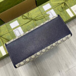 Gucci Small Tote Bag With Interlocking G 659983 Dark Blue