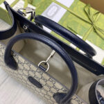 Gucci Small Tote Bag With Interlocking G 659983 Dark Blue