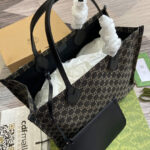 Gucci Ophidia GG Large Tote Bag 772184 Black