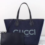 Gucci Totissima Medium Reversible Tote 820481 Blue