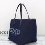 Gucci Totissima Medium Reversible Tote 820481 Blue