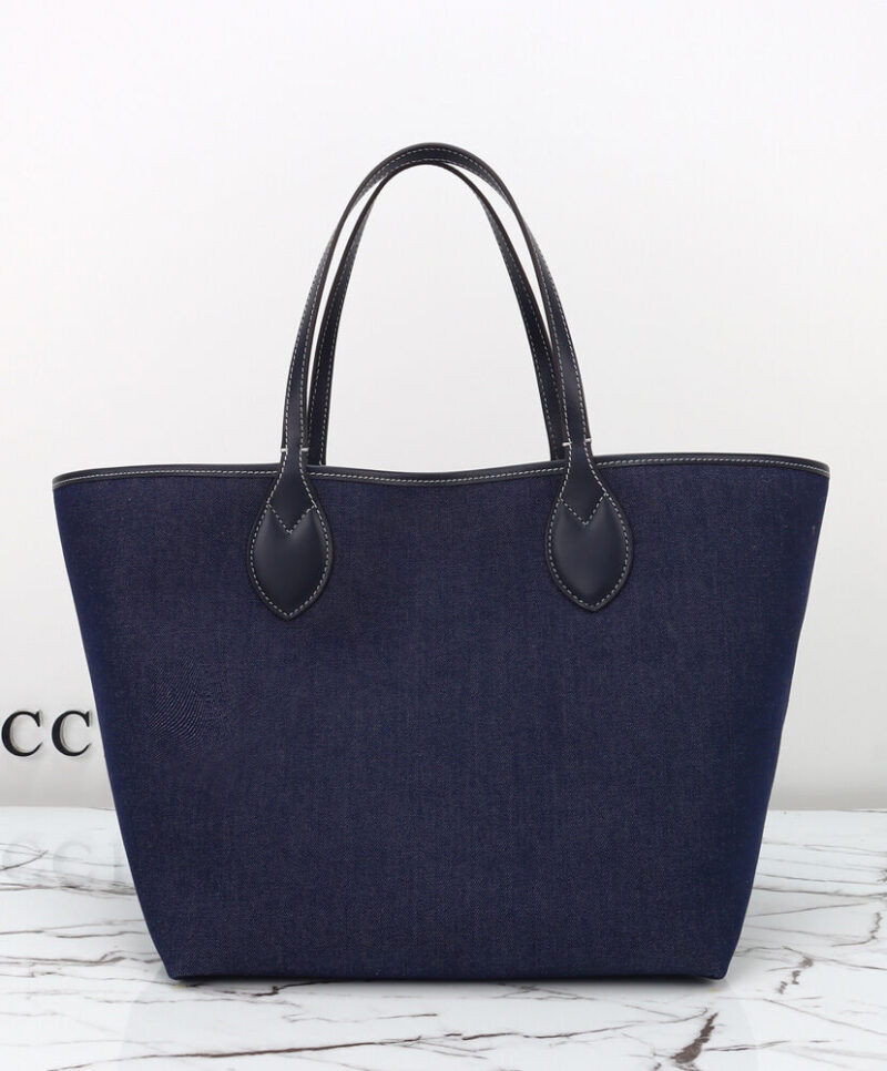 Gucci Totissima Medium Reversible Tote 820481 Blue