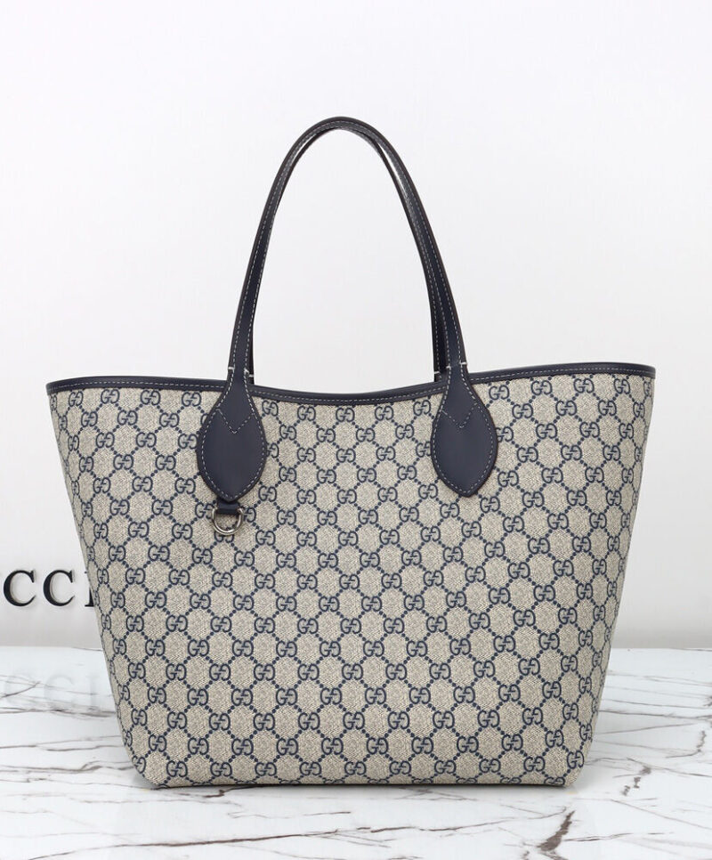 Gucci Totissima Medium Reversible Tote 820481 Blue