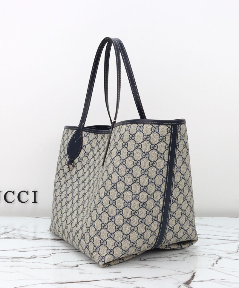 Gucci Totissima Medium Reversible Tote 820481 Blue