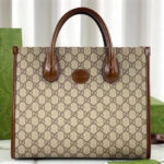 Gucci GG Small Tote Bag 659983 Coffee