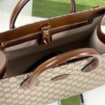 Gucci GG Small Tote Bag 659983 Coffee