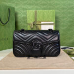 Gucci GG Marmont Small Shoulder Bag Black