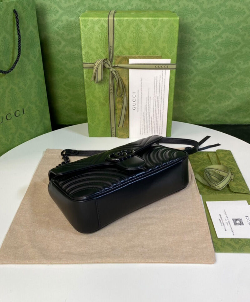 Gucci GG Marmont Small Shoulder Bag Black