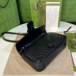 Gucci GG Marmont Small Shoulder Bag Black