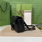 Gucci GG Marmont Quilted Mini Bag Black