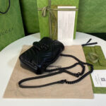 Gucci GG Marmont Quilted Mini Bag Black