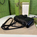 Gucci GG Marmont Quilted Mini Bag Black