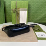 Gucci GG Marmont Quilted Mini Bag Black