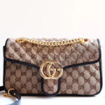 Gucci GG Marmont small shoulder bag 443497 Apricot