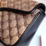 Gucci GG Marmont small shoulder bag 443497 Apricot