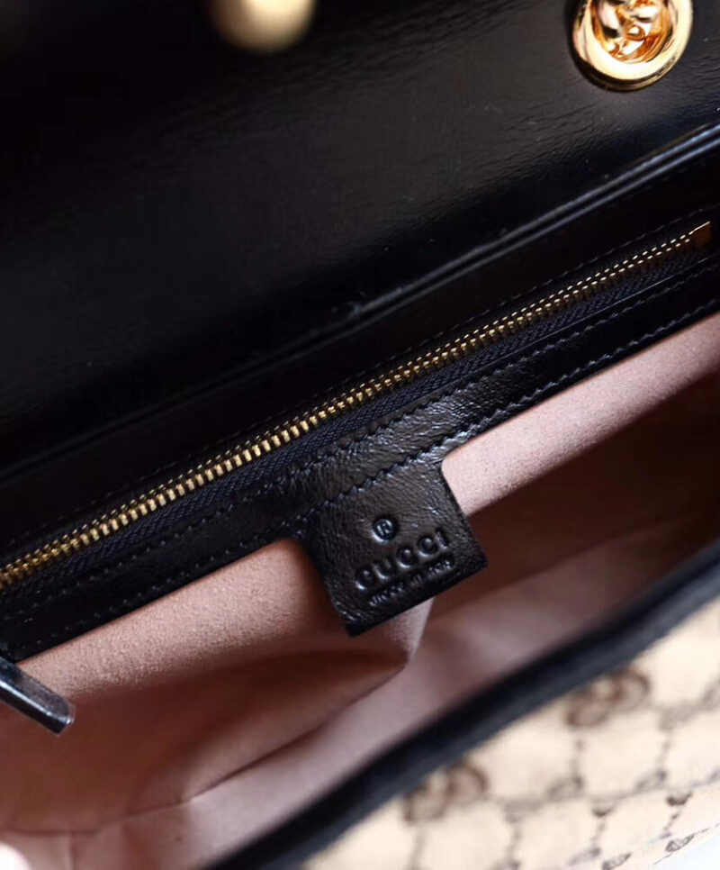Gucci GG Marmont small shoulder bag 443497 Apricot
