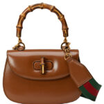 Gucci Small Top Handle Bag With Bamboo 675797