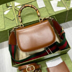 Gucci Small Top Handle Bag With Bamboo 675797