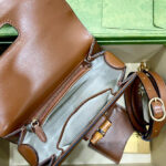Gucci Small Top Handle Bag With Bamboo 675797