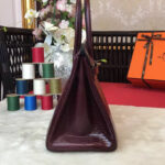 Hermes Birkin 30 Rouge Exotic Lizard Bag