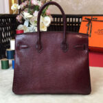Hermes Birkin 30 Rouge Exotic Lizard Bag