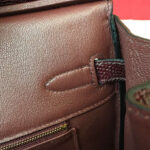 Hermes Birkin 30 Rouge Exotic Lizard Bag