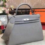 Hermes Kelly Bag 35 Togo Leather Gray