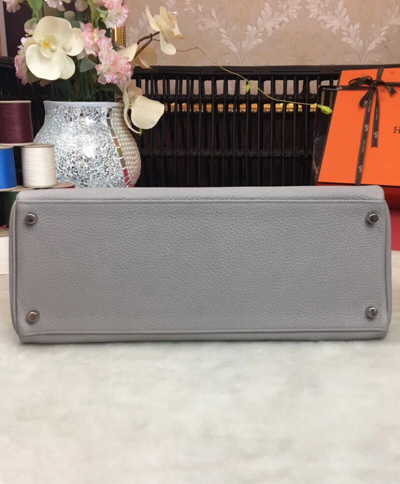 Hermes Kelly Bag 35 Togo Leather Gray