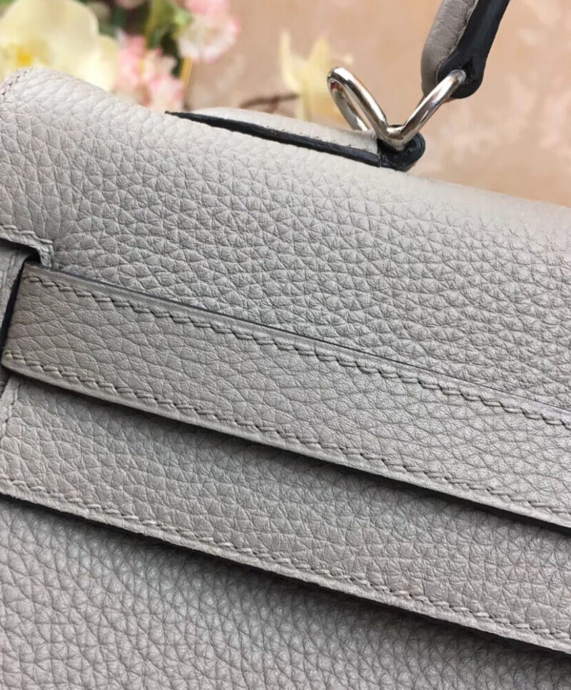 Hermes Kelly Bag 35 Togo Leather Gray