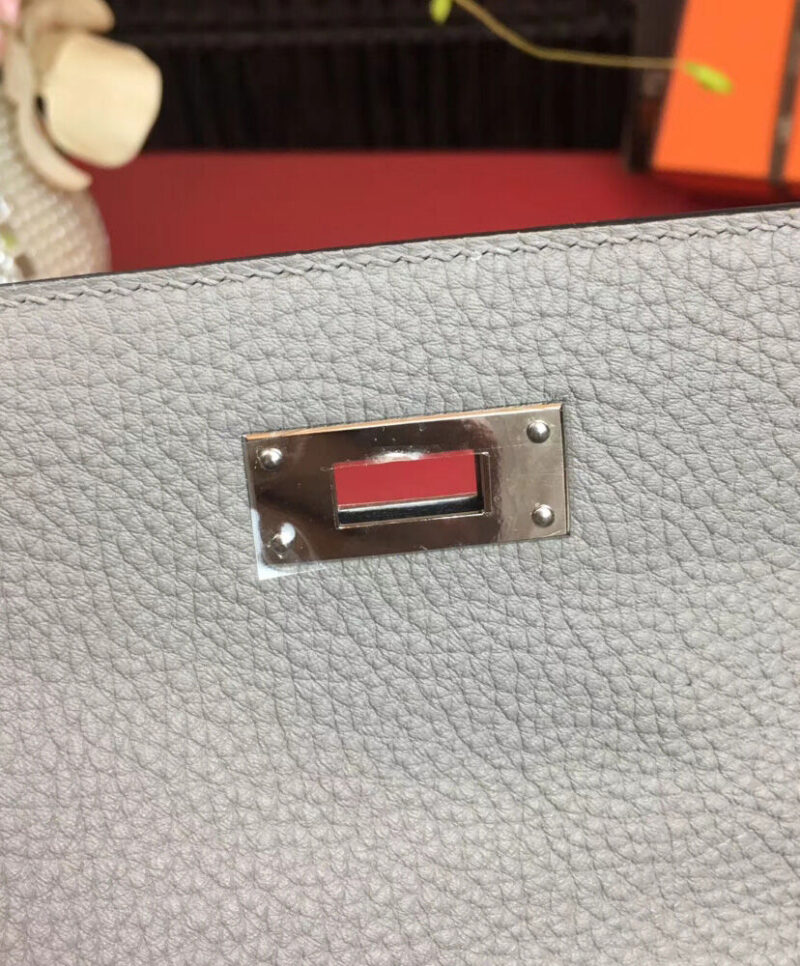 Hermes Kelly Bag 35 Togo Leather Gray