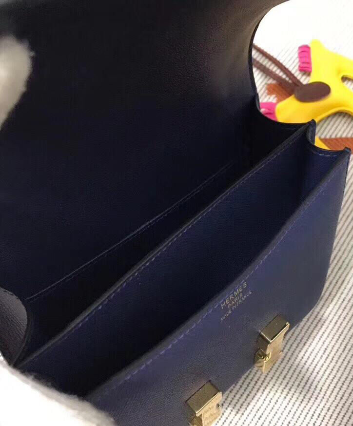 Hermes Epsom Constance 24cm Gold Hardware