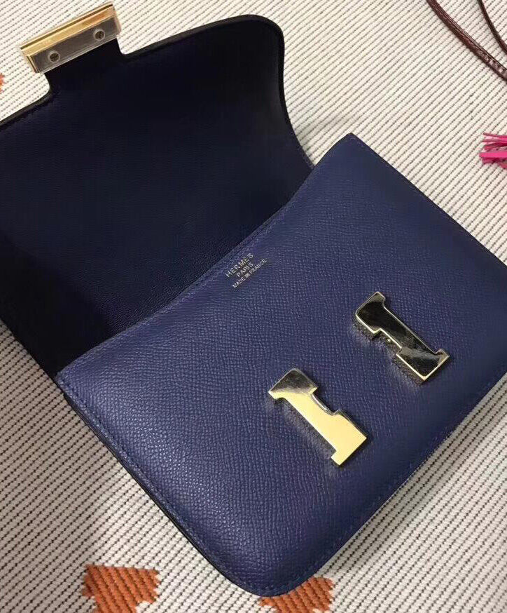 Hermes Epsom Constance 24cm Gold Hardware