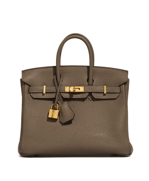 Hermes Birkin 25 Togo Leather Bag