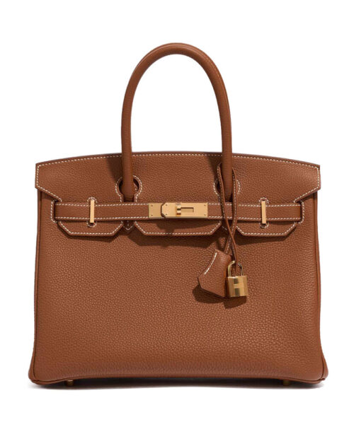 Hermes Birkin 30 Togo Leather Bag