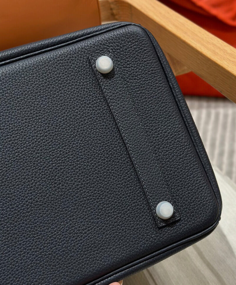 Hermes Birkin 35 Togo Leather Bag Black