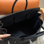 Hermes Birkin 35 Togo Leather Bag Black