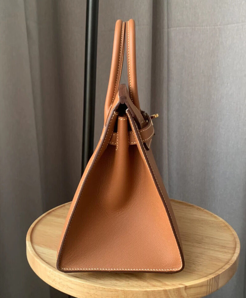 Hermes Birkin 25 Bronze Epsom Light Coffee