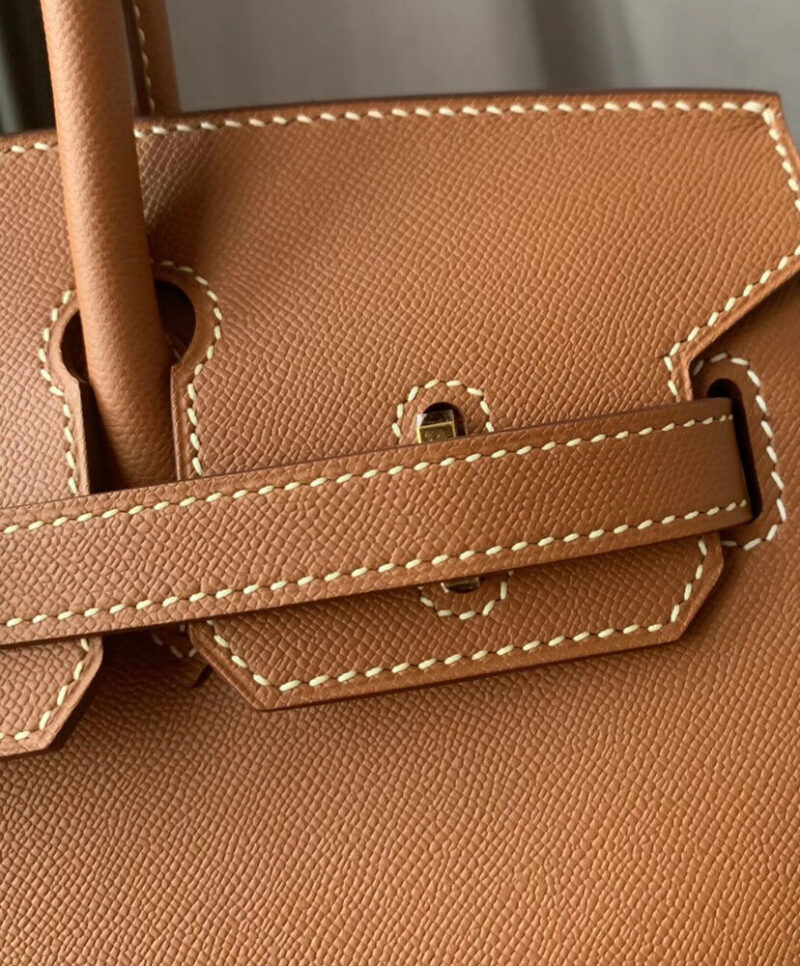Hermes Birkin 25 Bronze Epsom Light Coffee