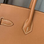 Hermes Birkin 25 Bronze Epsom Light Coffee