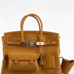Hermes Birkin 35 Canvas & Swift Leather Cargo