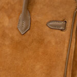 Hermes Birkin 25 Gris Caillou & Etoupe Grizzly and Swift Palladium Hardware Coffee