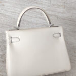 Hermes Kelly 25 Retourne In & Out handbag Cream
